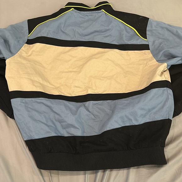 Alfrec eden jacket, blue/black/tan - Picture 2 of 3